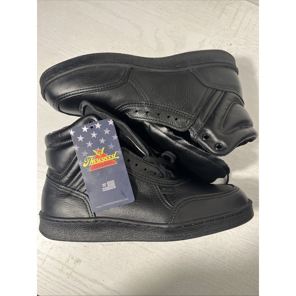 THOROGOOD UNIFORM STREET ATHLETICS MID CUT CODE 3 OXFORD 834-6444 - SIZE 7.5 NEW